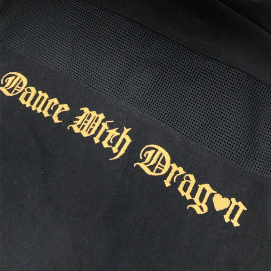 DANCE WITH DRAGON ダンスウィズドラゴン パイル切替 ジップジャケット