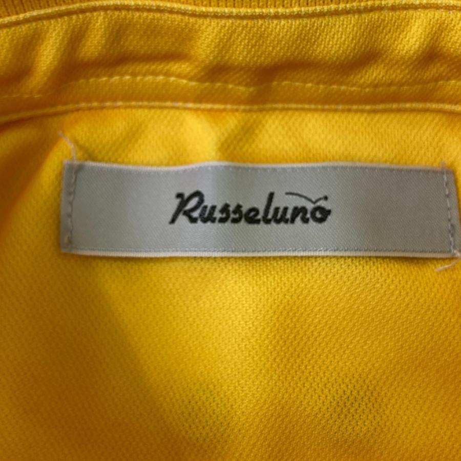 Russeluno（ラッセルノ） 半袖ポロシャツ ルチャ イエロー系 2 ゴルフ