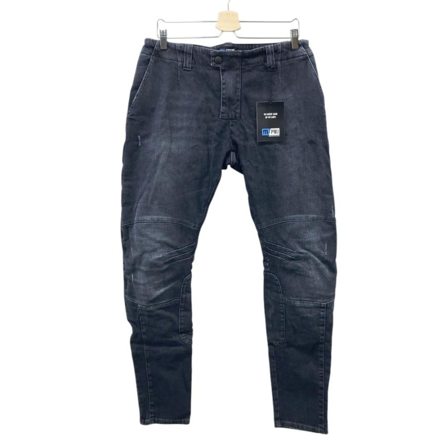 PMJ DAKAR ライディング デニムパンツ ミッドブルー ブルー系 36