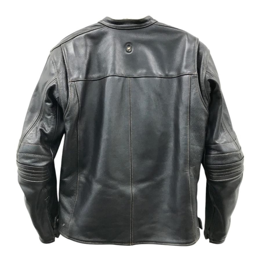 HYODヒョウドウ　レザージャケット　 黒/グレー　サイズLL HYODヒョウドウレザージャケット 黒/グレーサイズLL