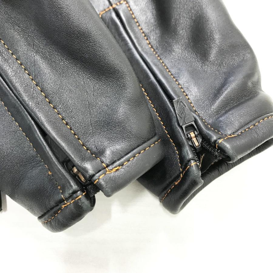 HYOD ヒョウドウ ライディング ボア レザージャケット D3O ブラック系