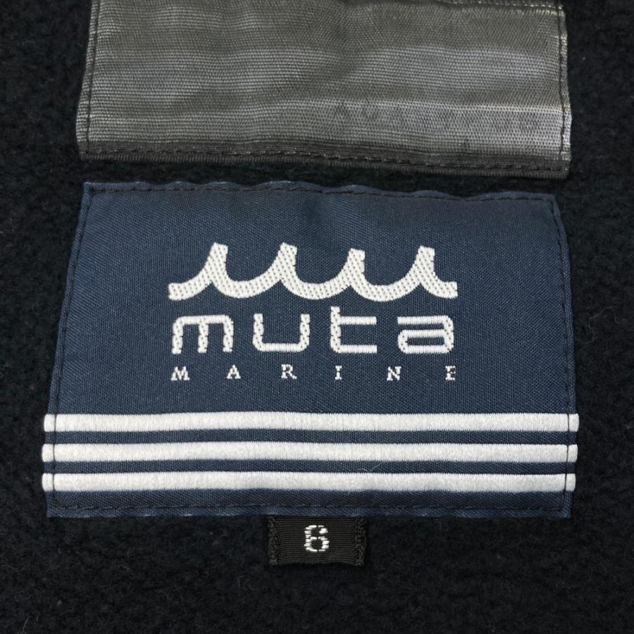 サイズ：6 MUTA MARINE ムータマリン ×ACANTHUS 裏起毛スウェットジップジャケット  ネイビー系 [240101442055] ゴルフウェア メンズ ストスト muta MARINE（ムータマリン） ×ACANTHUS 裏起毛スウェットジップ