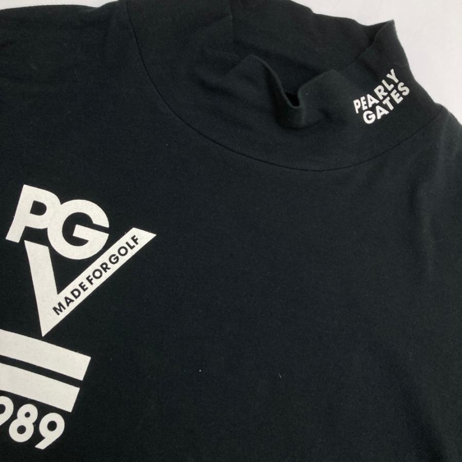 PEARLY GATES（パーリーゲイツ） ハイネック 長袖Tシャツ ブラック系 4