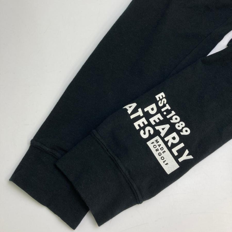 サイズ：4 PEARLY GATES パーリーゲイツ  ハイネック 長袖Tシャツ  ブラック系 [240101442132] ゴルフウェア メンズ ストスト PEARLY GATES（パーリーゲイツ） ハイネック 長袖Tシャツ ブラック系 4