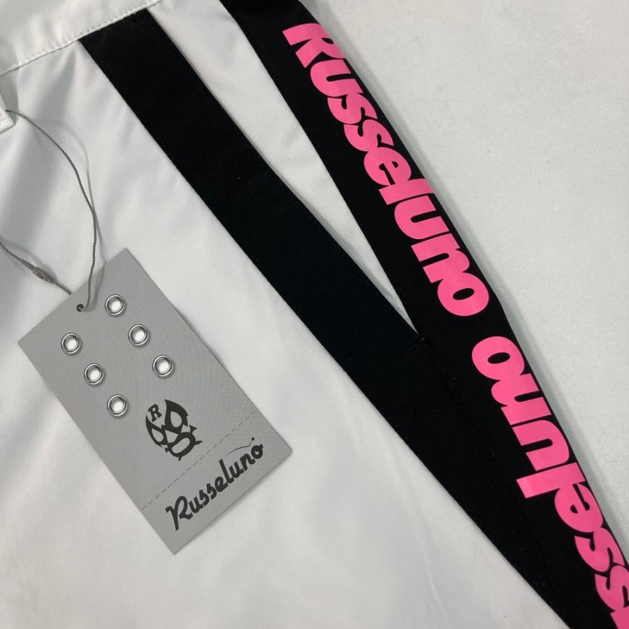 新品】RUSSELUNO ラッセルノ パンツ ホワイト系 5 ゴルフウェア