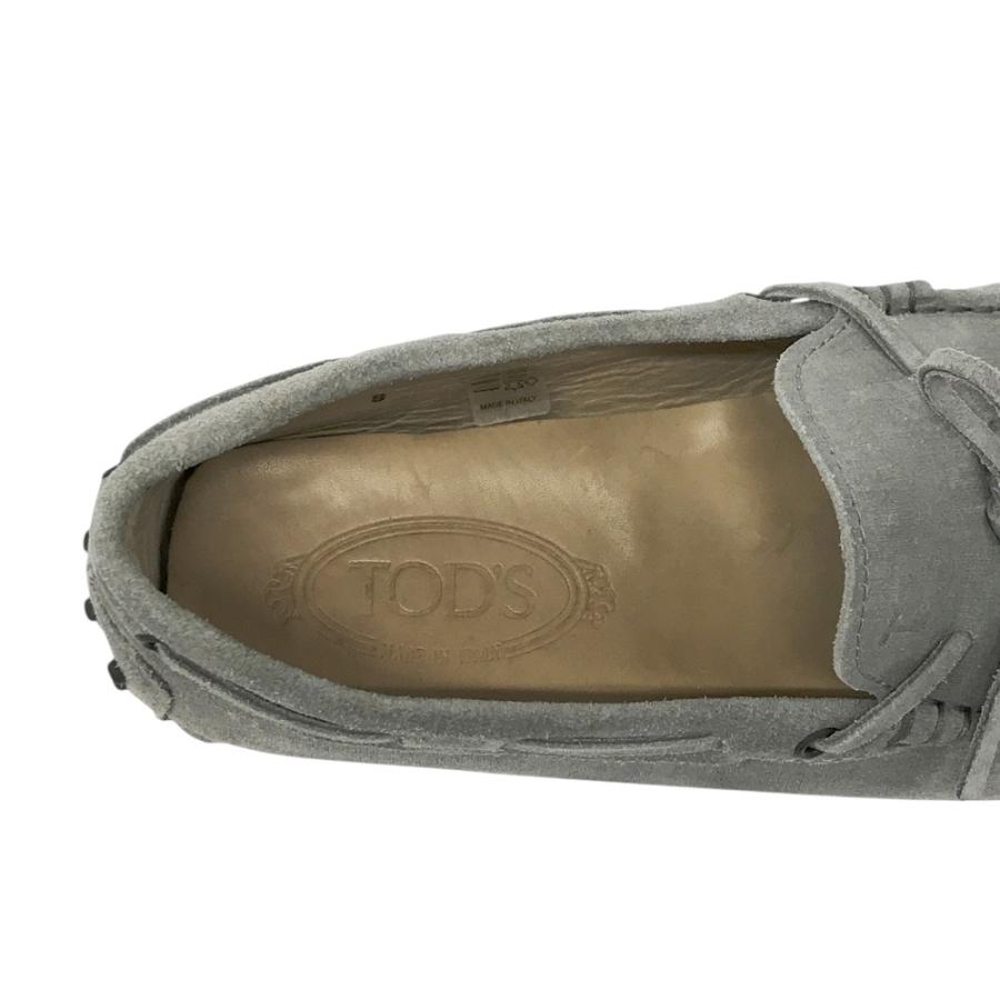TOD'S トッズ ドライビングローファー グレー系 8 メンズ : ブランド