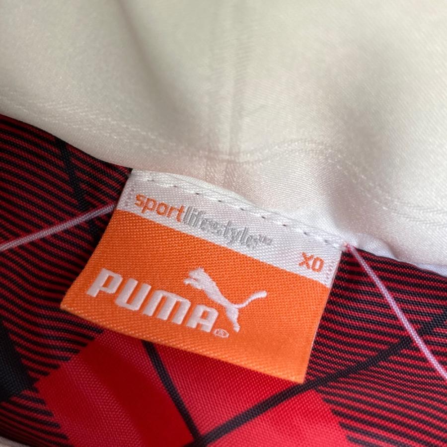 PUMA GOLF プーマゴルフ 2WAY ダウン ジップジャケット チェック柄