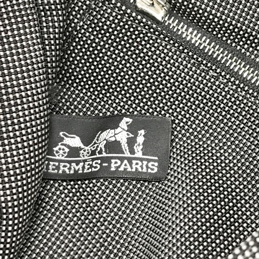HERMES エルメス ショルダーバッグ エールライン バサスPM チェック柄