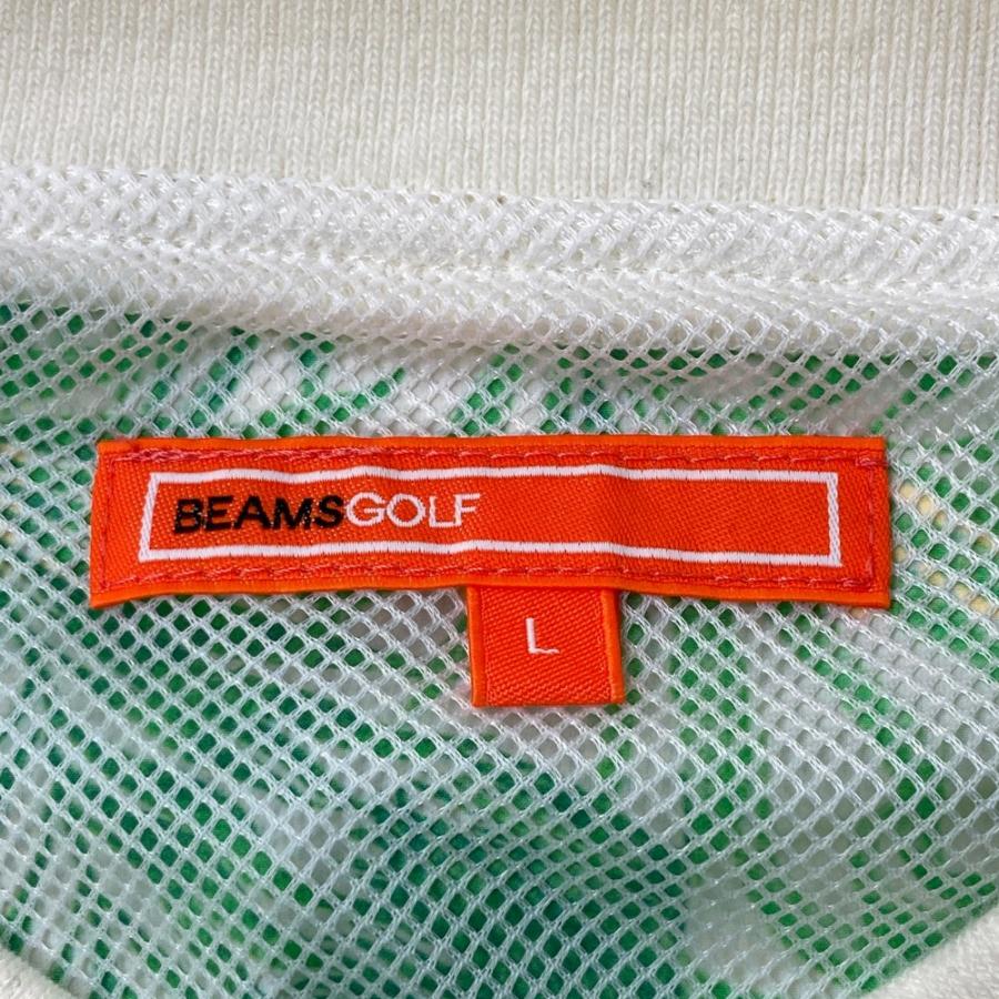 BEAMS GOLF（ビームス ゴルフ） 裏メッシュ ジャケット ボタニカル柄
