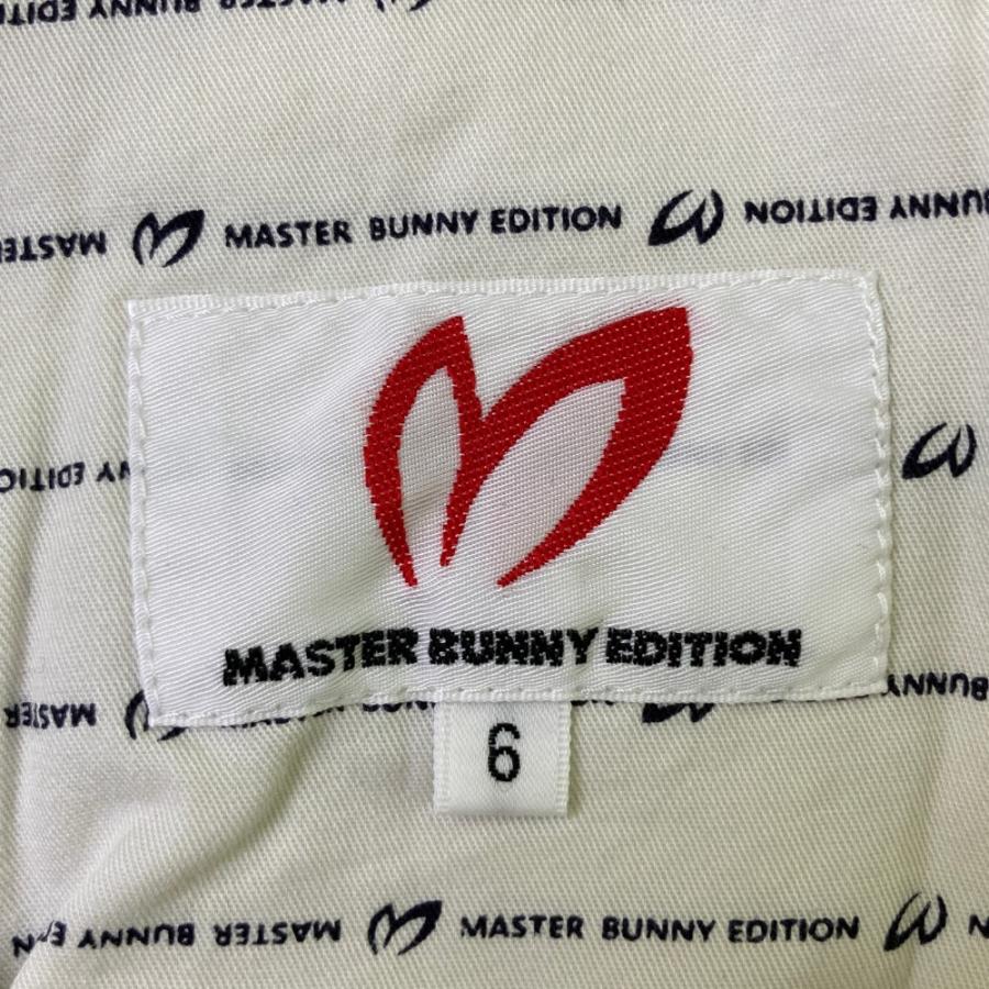 サイズ：6 MASTER BUNNY EDITION マスターバニーエディション  リネン混 ストレッチパンツ 小花 総柄 ピンク系 [240101443056] ゴルフウェア メンズ ストスト 美品】MASTER BUNNY EDITION マスターバニーエディション リネン混