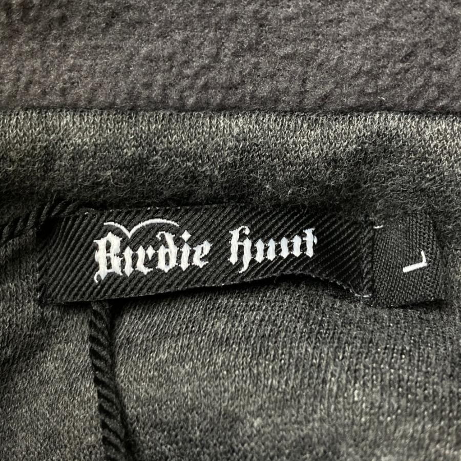 BIRDIE HUNT バーディーハント 裏起毛 ジャケット スカル ゴルフ 美品】BIRDIE HUNT バーディーハント 裏起毛 ジップジャケット スカル
