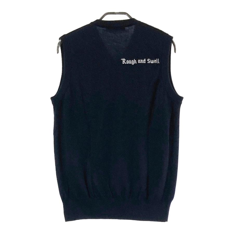ラフアンドスウェル ベスト ネイビー カジュアルゴルフドットコムby PALM SPRINGSにrough&swell［ラフ