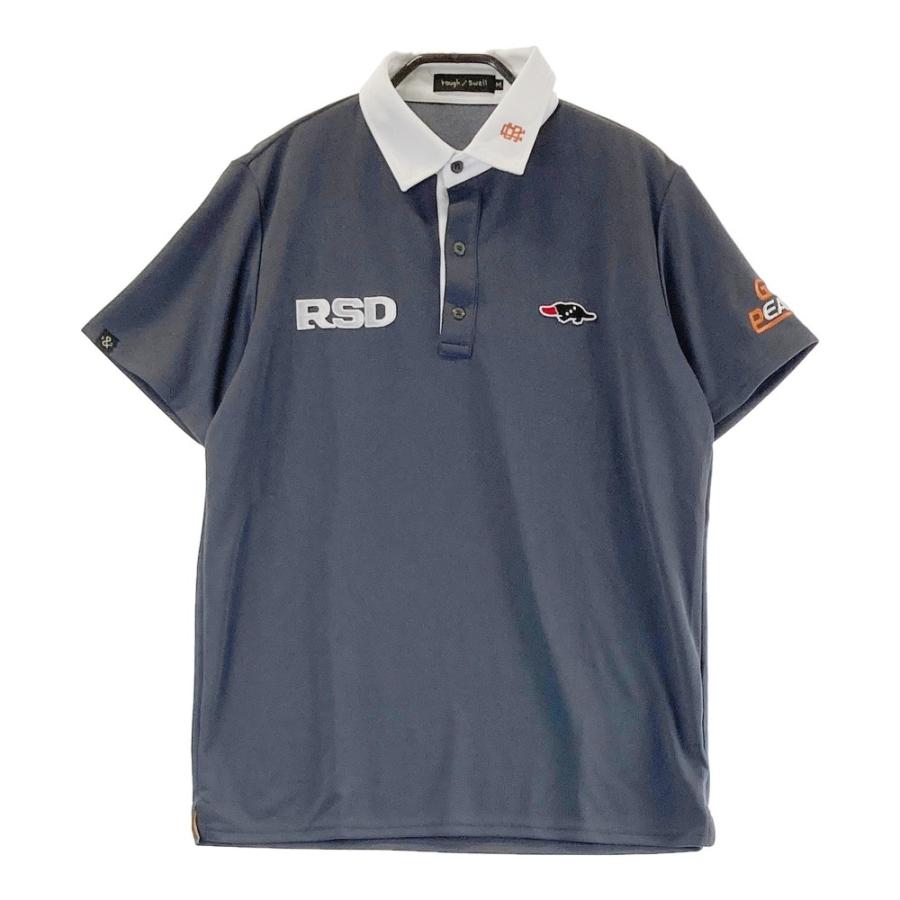 ROUGH&SWELL ラフアンドスウェル 半袖ポロシャツ グレー系 M