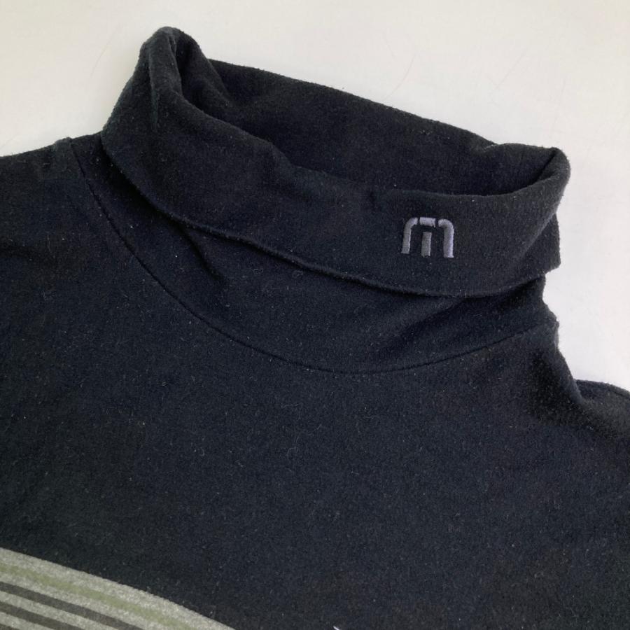 TRAVIS MATHEW トラビスマシュー タートルネック長袖Tシャツ グレー系