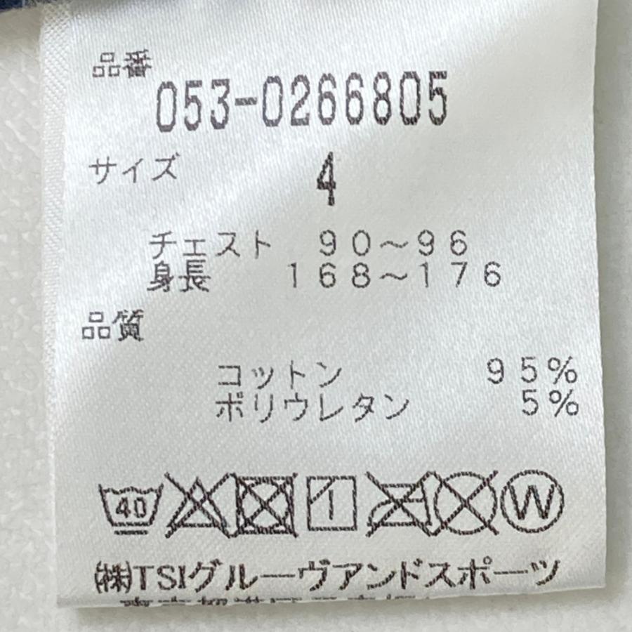 サイズ：4 PEARLY GATES パーリーゲイツ  長袖ハイネックTシャツ ボーダー グレー系 [240101443782] ゴルフウェア メンズ ストスト PEARLY GATES（パーリーゲイツ） 長袖ハイネックTシャツ ボーダー