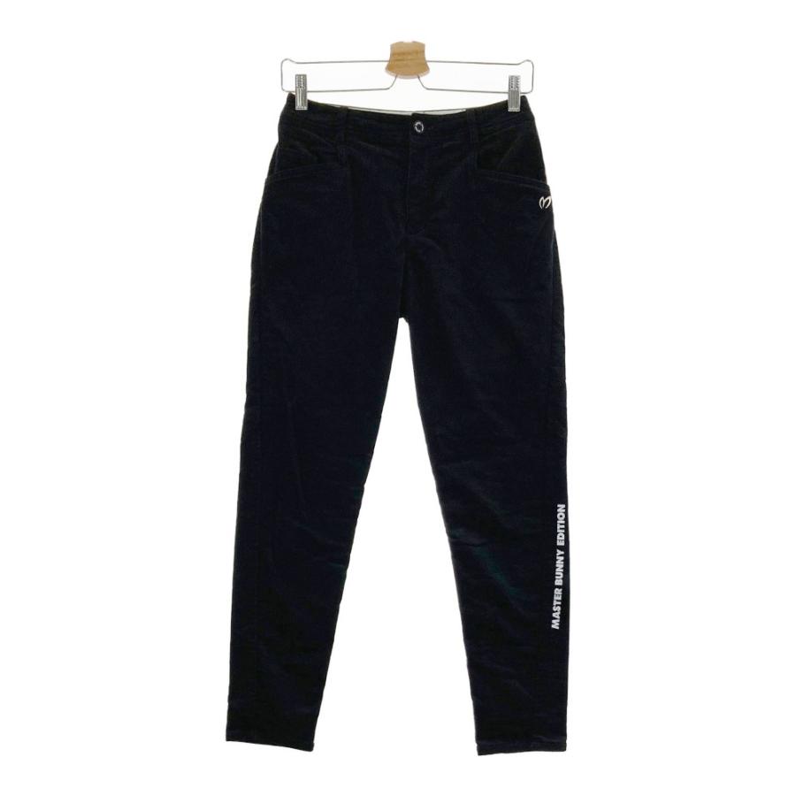 超美品】マスターバニー ジョガーパンツ 杢グレー×黒 ナイロン混