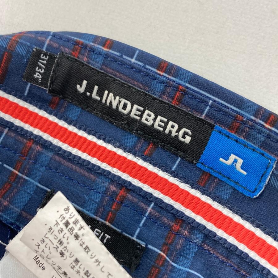 J.LINDEBERG ジェイリンドバーグ ストレッチパンツ チェック柄