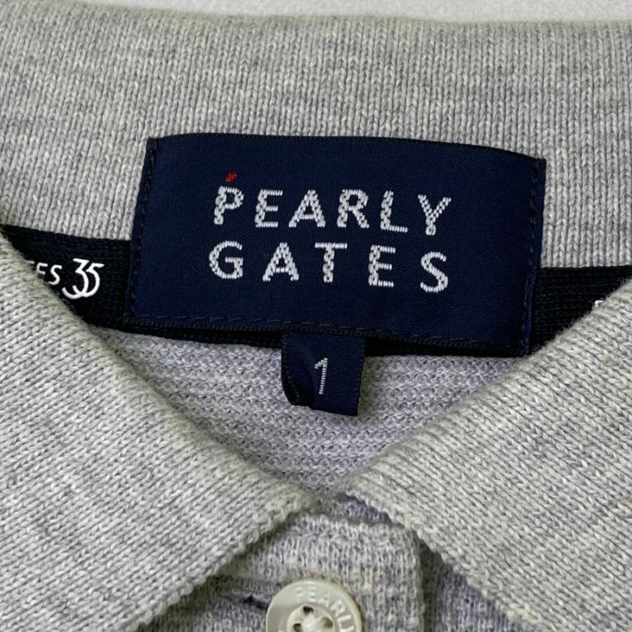 値下げ　超美品/2023パーリーゲイツワンピース⭐︎ PEARLY GATES（パーリーゲイツ） 2023年モデル 半袖ワンピース グレー
