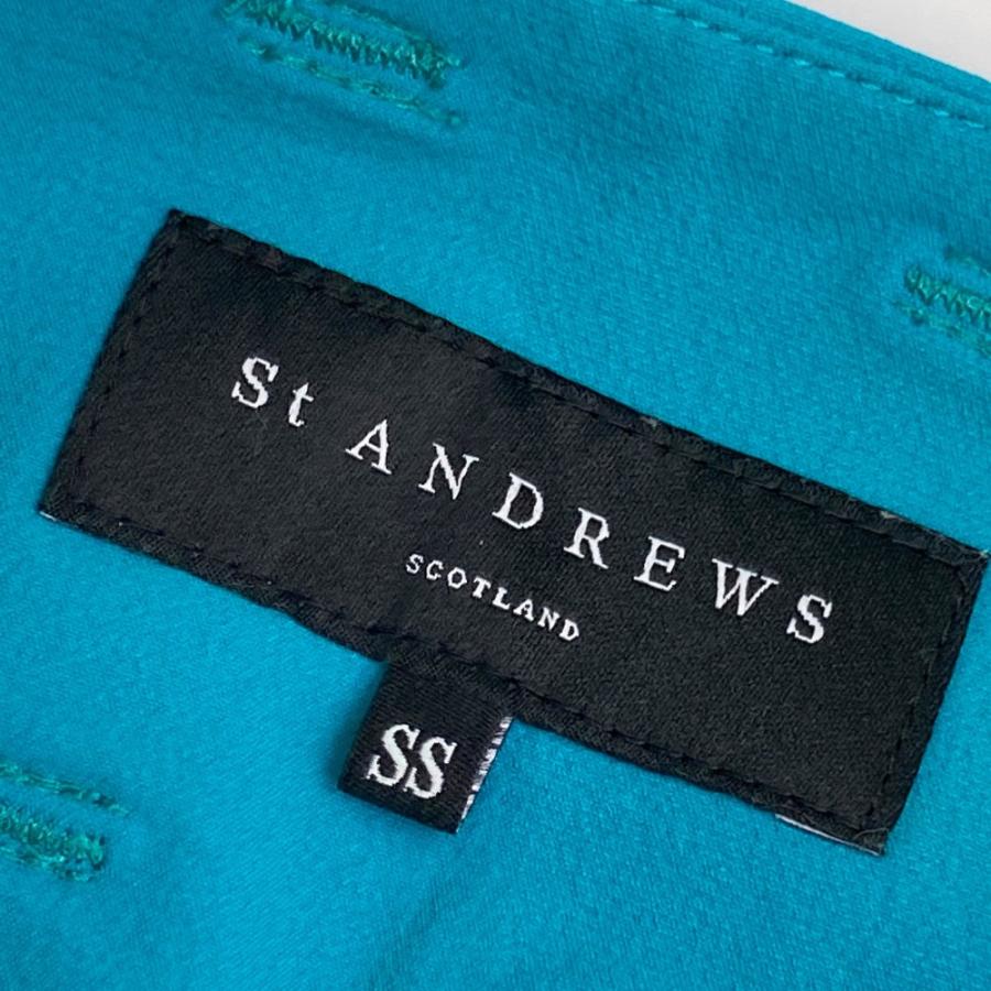ST ANDREWS セントアンドリュース ストレッチ スカート グリーン系 SS
