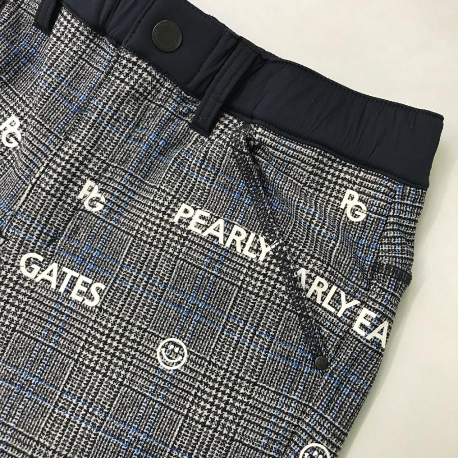 美品】PEARLY GATES パーリーゲイツ スマイルプリント 裏起毛 