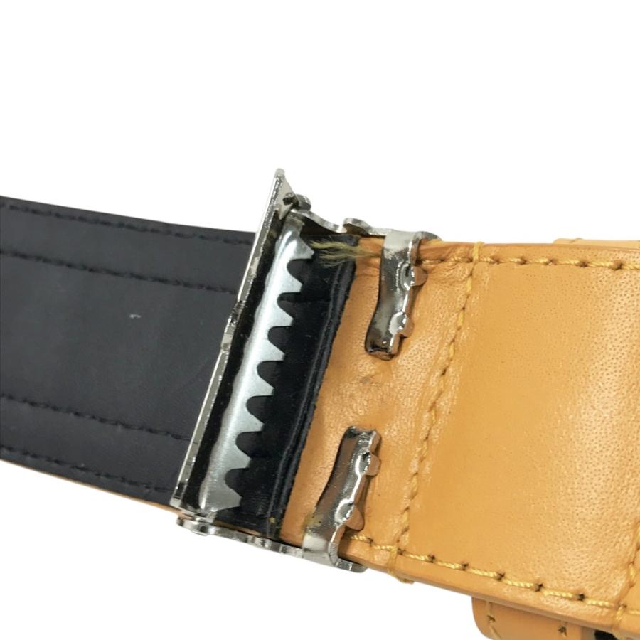 美品 パーリーゲイツ レザー 本革 ゴルフ ベルト メンズ