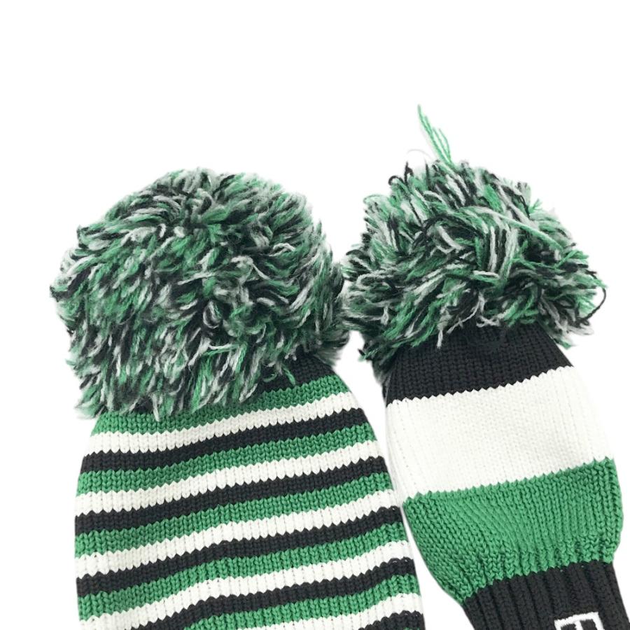 BEAMS GOLF ビームスゴルフ ヘッドカバー 2点セット グリーン系