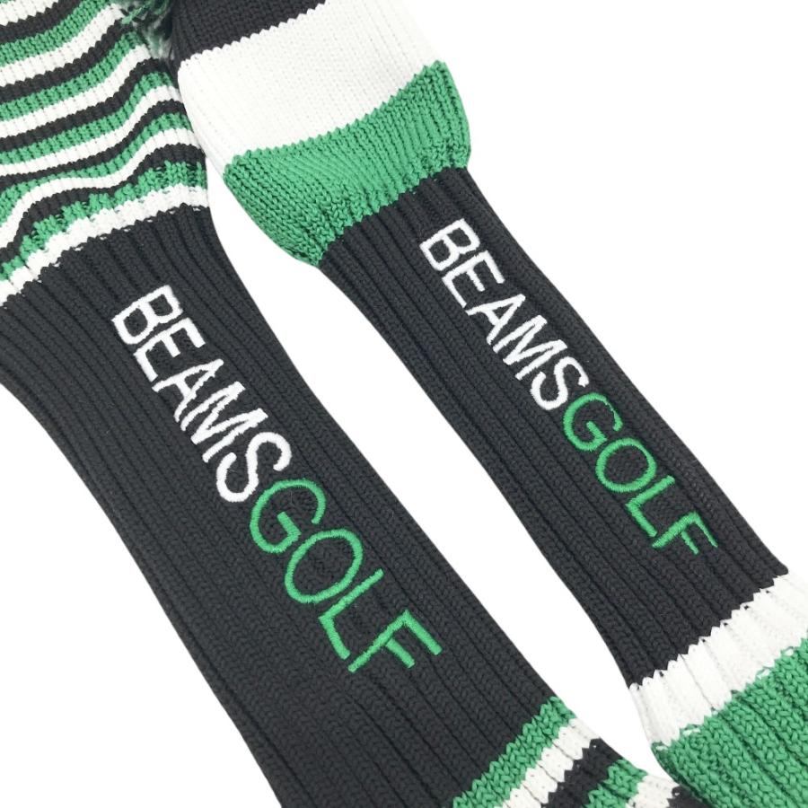 BEAMS GOLF ビームスゴルフ ヘッドカバー 2点セット グリーン系