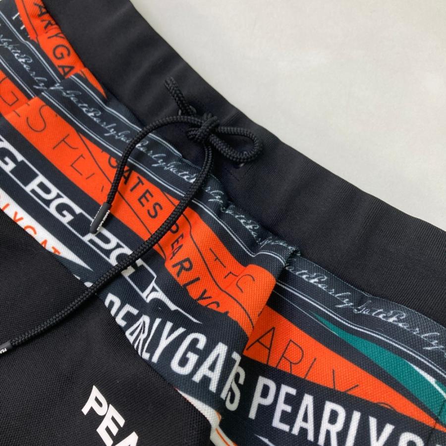 PEARLY GATES（パーリーゲイツ） ストレッチ スカート 総柄 ブラック系