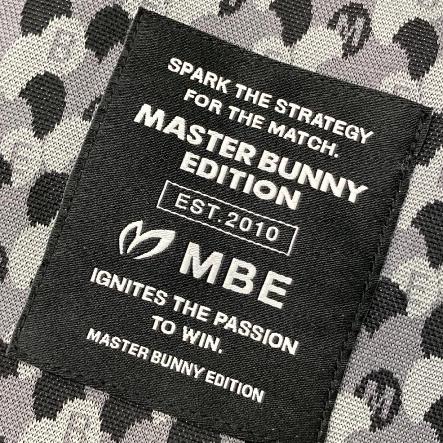 サイズ：0 MASTER BUNNY EDITION マスターバニーエディション 2024年モデル ハイネック 長袖Tシャツ 総柄 グレー系 [240101462316] ゴルフウェア レディース ストスト MASTER BUNNY EDITION マスターバニーエディション 2024年モデル