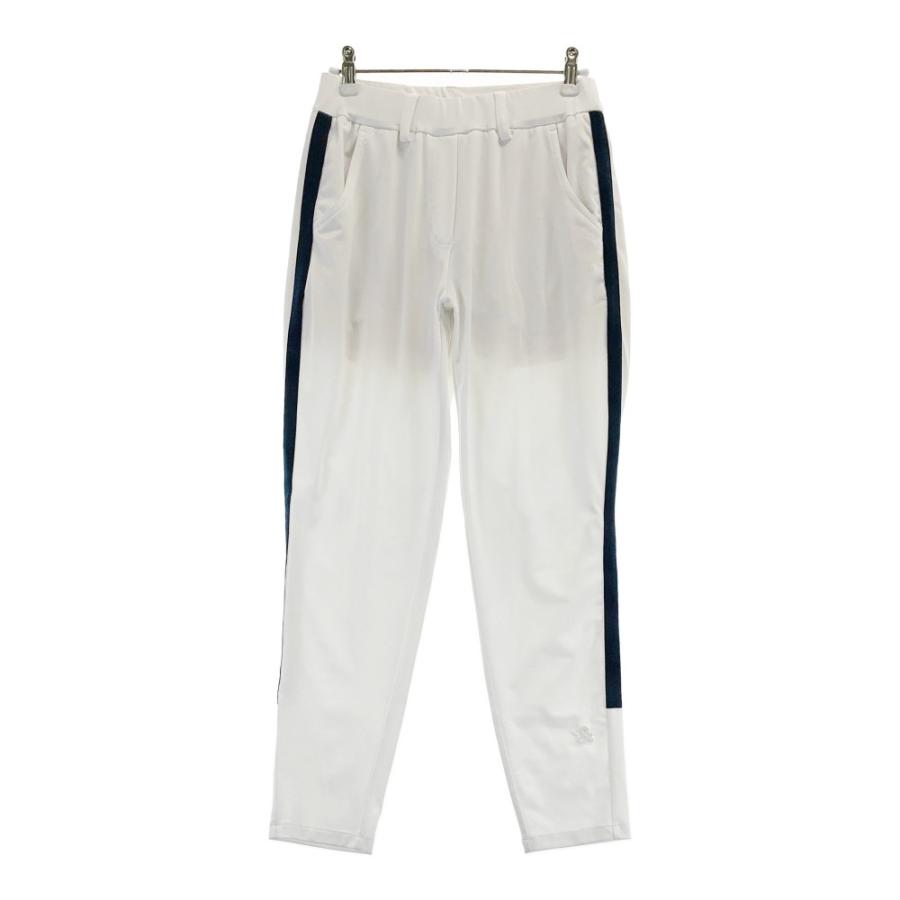 AND PER SE アンパスィ パンツ ホワイト系 S ゴルフウェア レディース