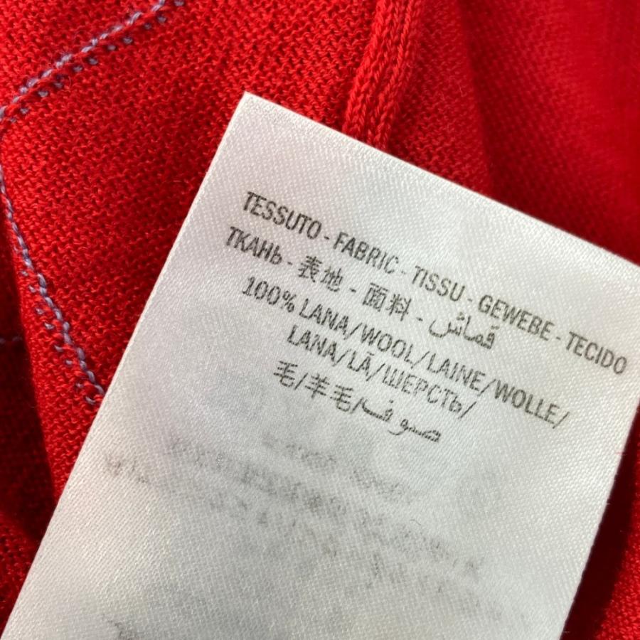 GUCCI グッチ 474320 ニット セーター タイガー レッド系 XL メンズ 