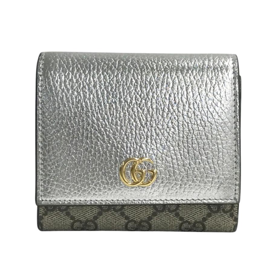 GUCCI グッチ 598587 493075 GGマーモント ミディアムウォレット 財布