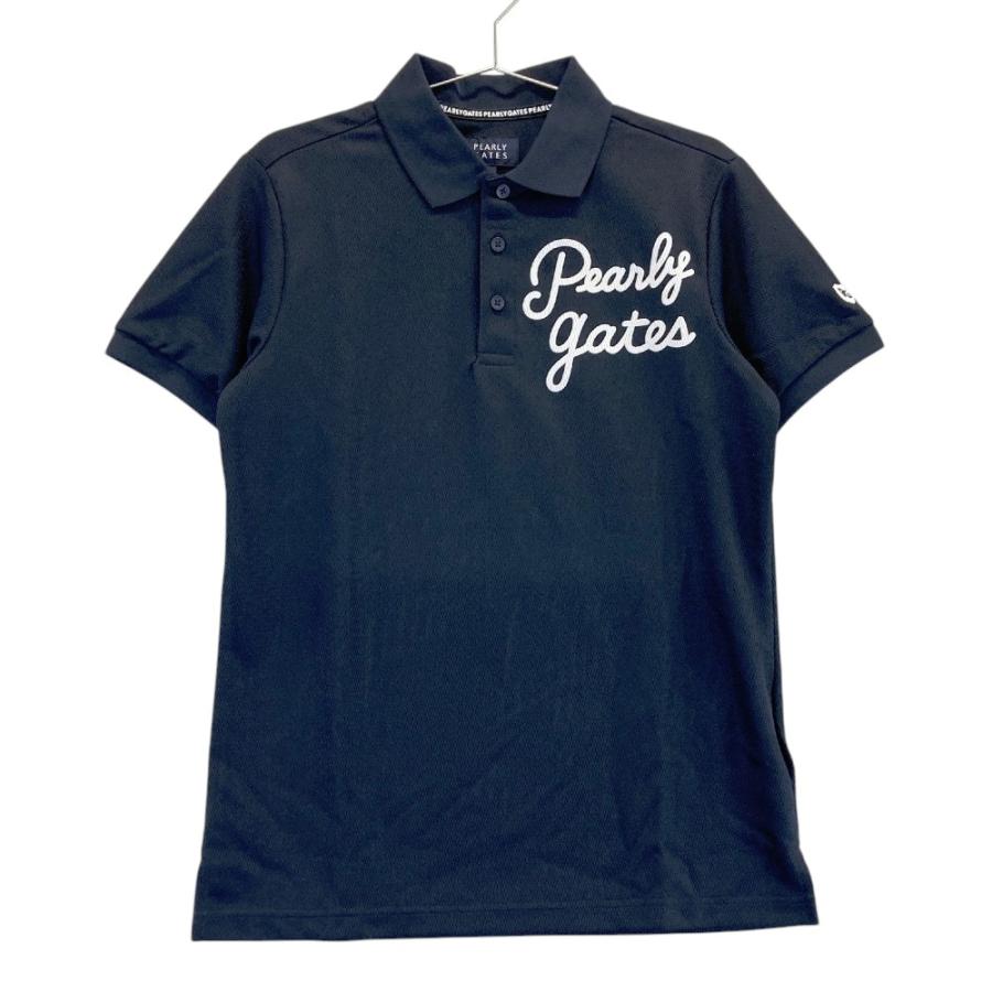 新品】PEARLY GATES パーリーゲイツ 半袖ポロシャツ ネイビー系