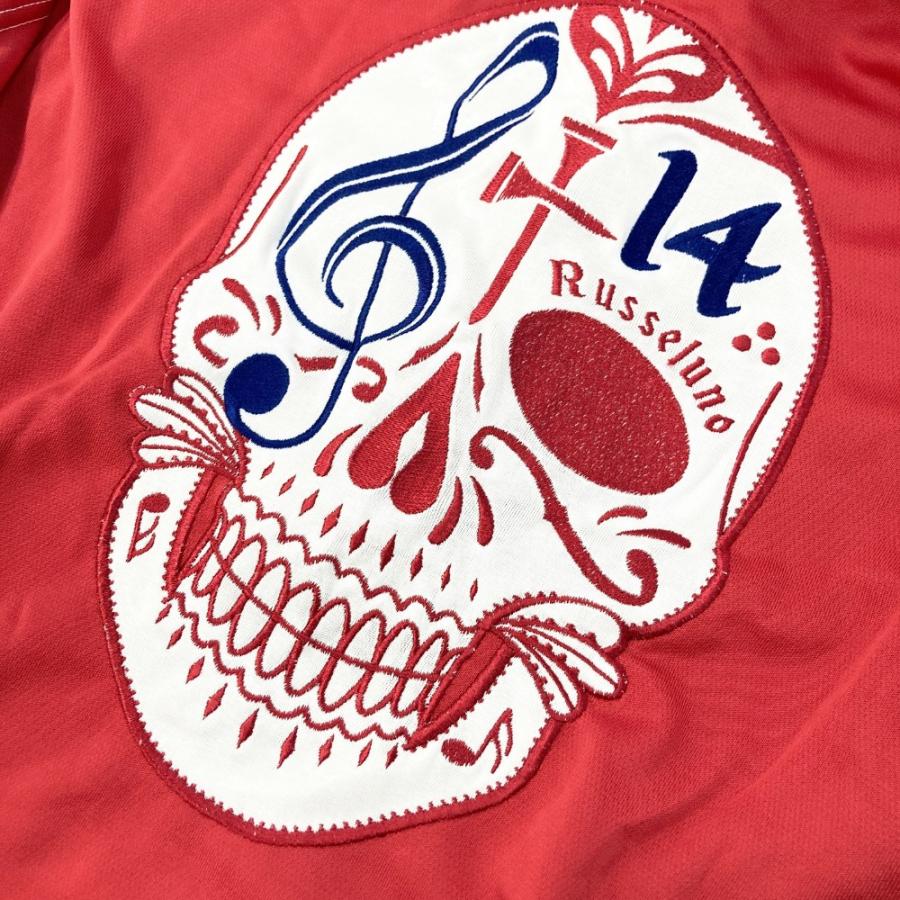 か*ず様 新品未使用　russelno ポロシャツ　5 RUSSELUNO ラッセルノ 半袖ポロシャツ レッド系 5 ゴルフウェア メンズ