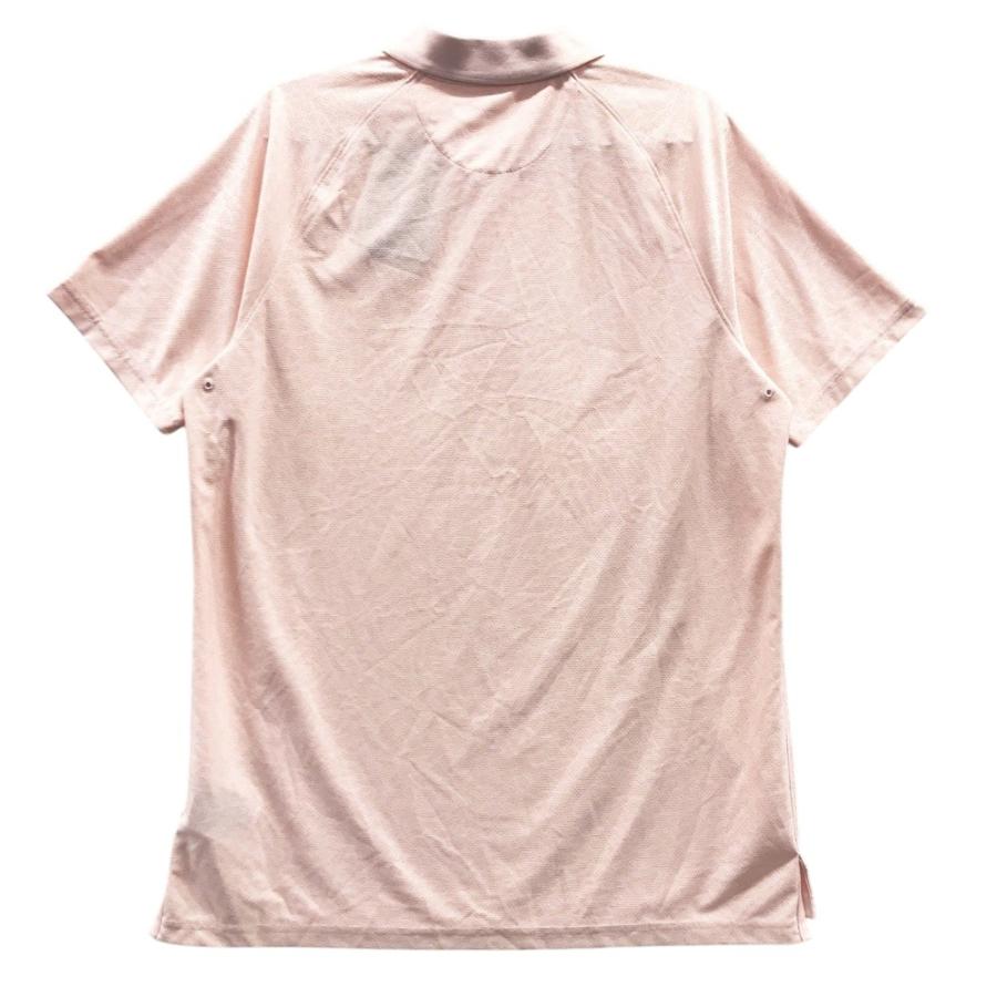 新品】JORDAN GOLF ジョーダンゴルフ 半袖ポロシャツ 総柄 ピンク系 L