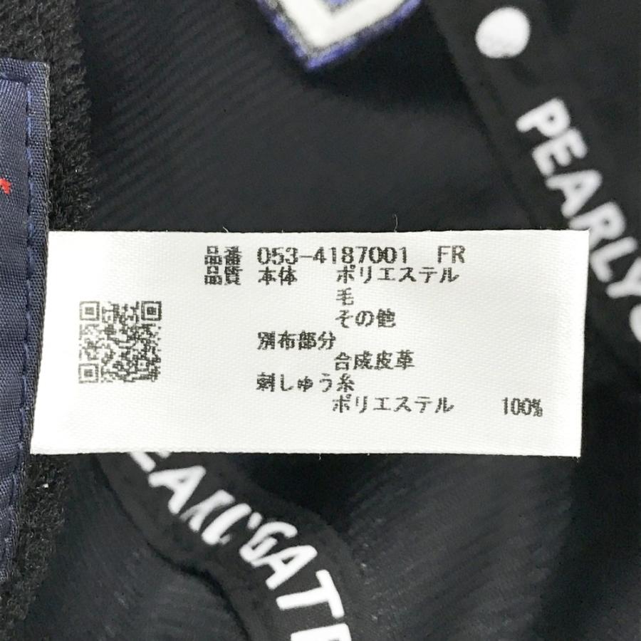 PEARLY GATES パーリーゲイツ 2024年モデル フェイクレザー切替 ロゴ