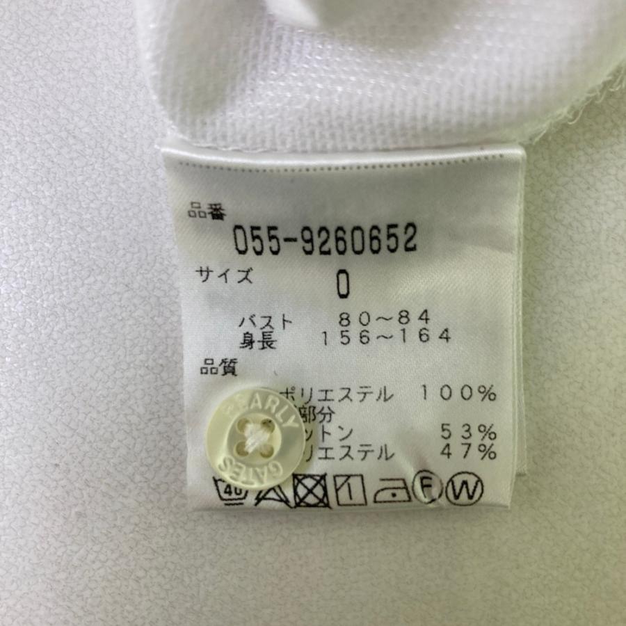 PEARLY GATES パーリーゲイツ 半袖ポロシャツ ホワイト系 0 ゴルフ