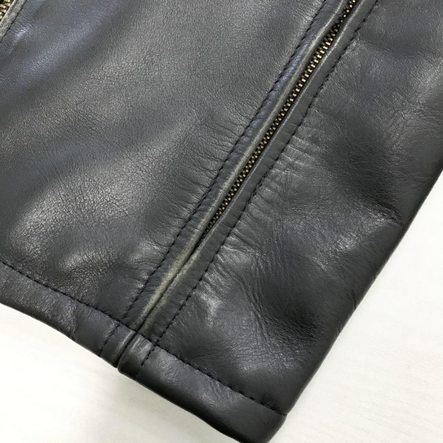 SCHOTT ショット PERFECTO レザー ライダースジャケット ブラック系 32