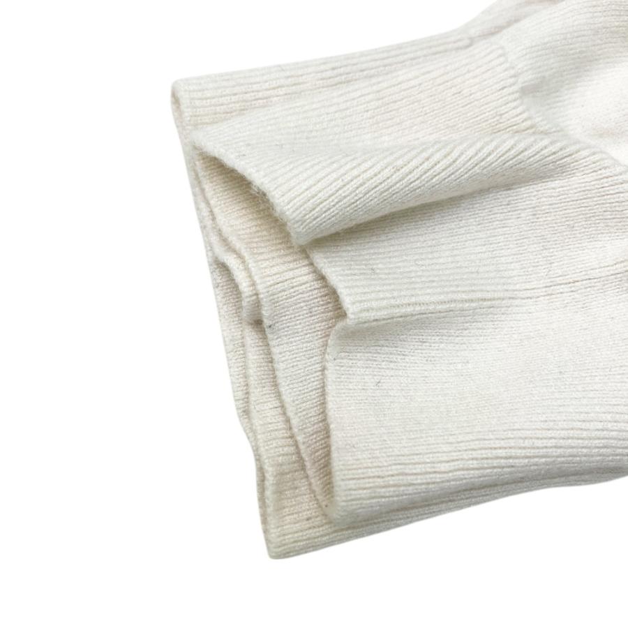 MASTER BUNNY EDITION カシミヤ混セーター ホワイト系 メンズ 新品 マスターバニー ニット カシミヤ モックネック ホワイト M