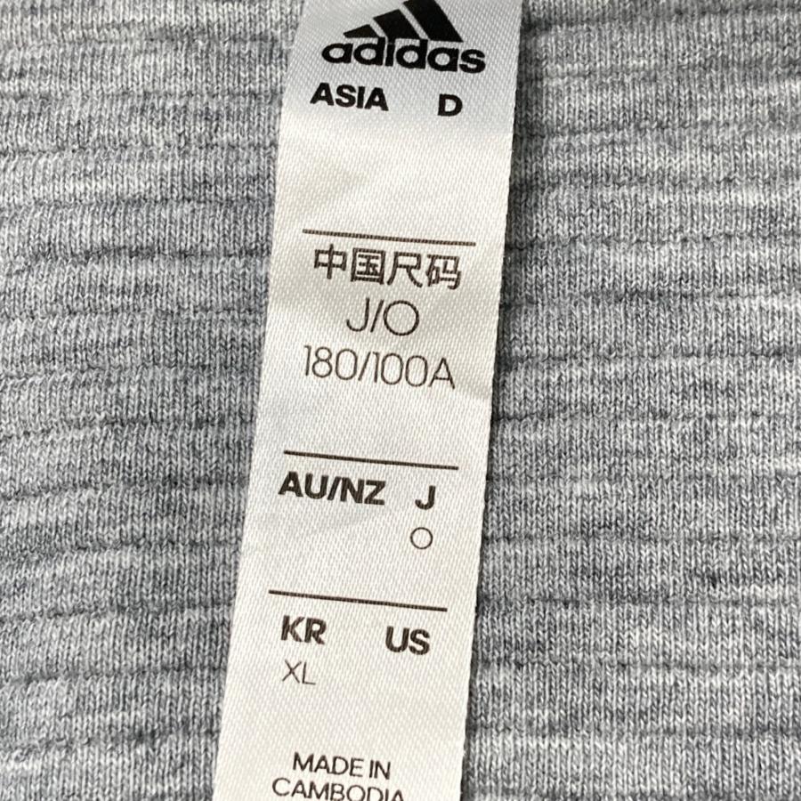 ADIDAS GOLF アディダスゴルフ ロゴプリントパーカー グレー系 O 