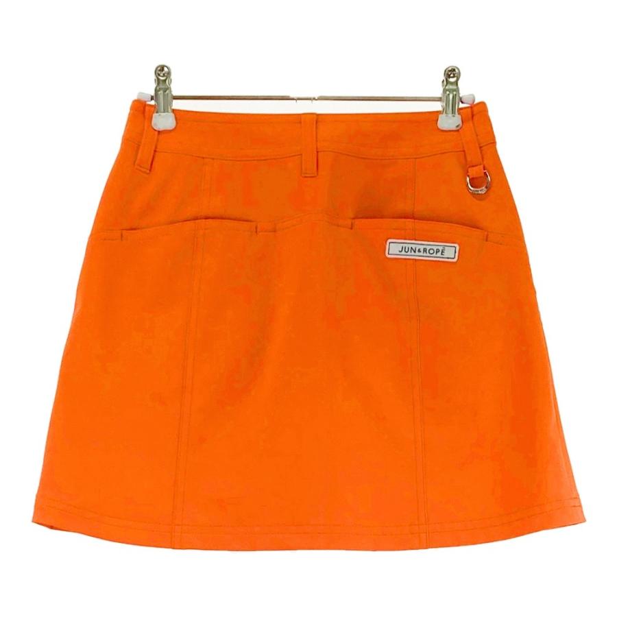 JUN&ROPE ジュン アンド ロペ インナー付 ストレッチスカート オレンジ