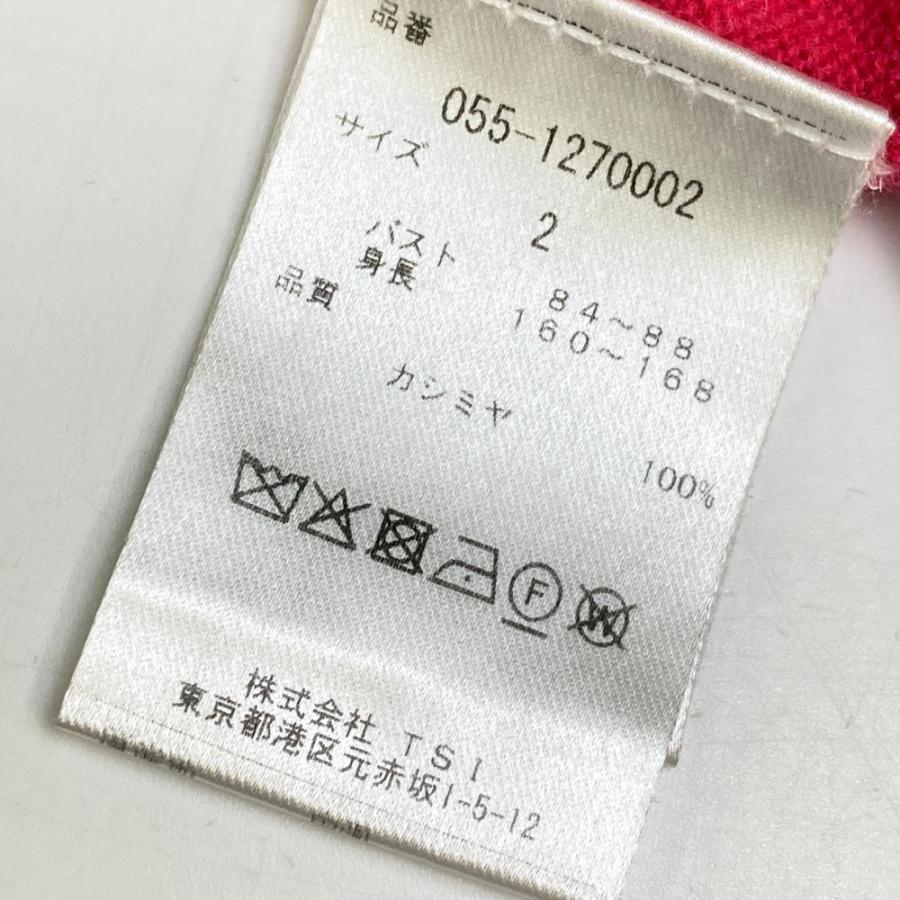 PEARLY GATES パーリーゲイツ カシミヤ ニットセーター ピンク系 2