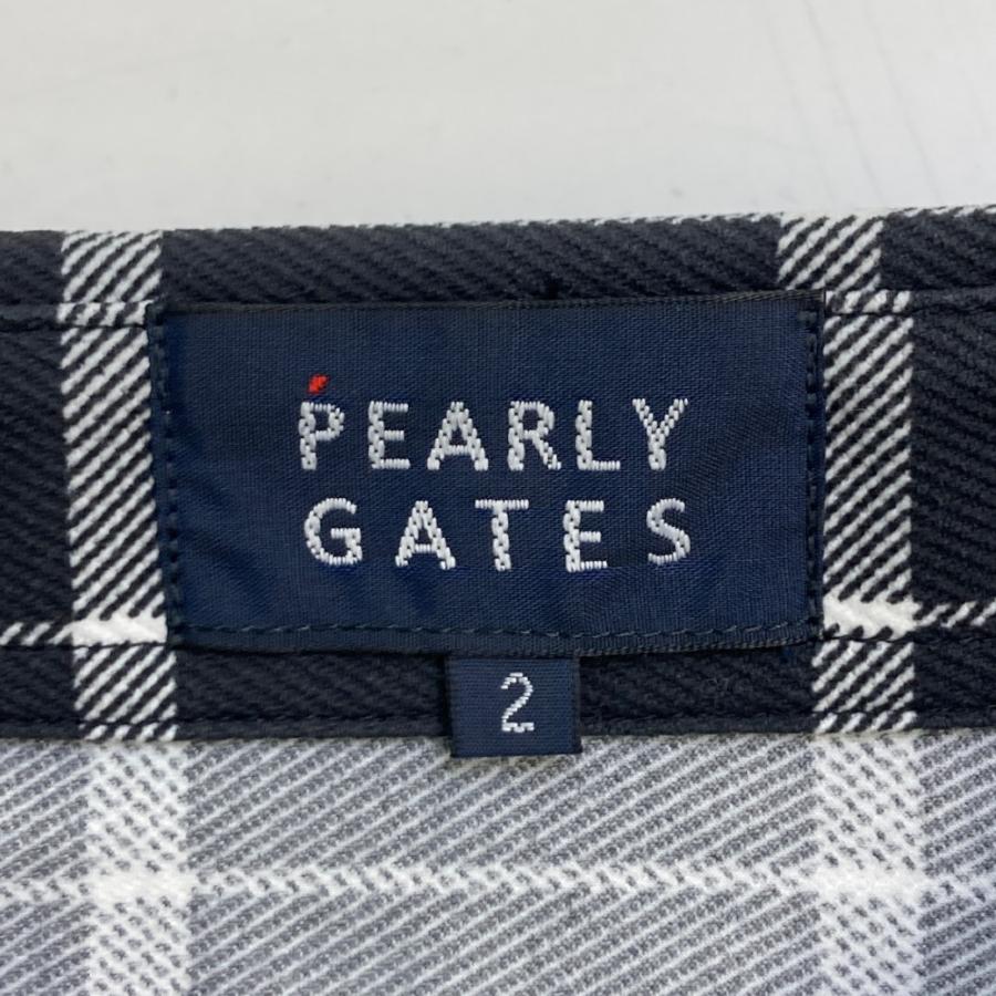 PEARLY GATES パーリーゲイツ 2022年 半袖ポロシャツ チェック柄