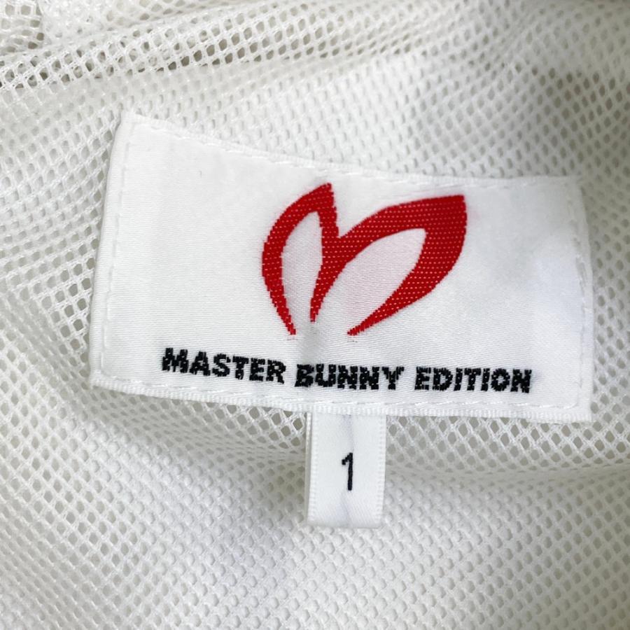 サイズ：1 MASTER BUNNY EDITION マスターバニーエディション 2025年モデル フード付 ブルゾン  ホワイト系 [240101447475] ゴルフウェア レディース ストスト MASTER BUNNY EDITION（マスターバニーエディション） 2025年モデル