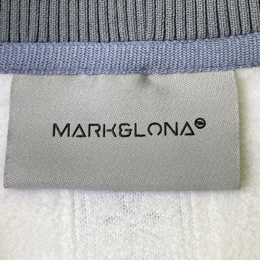 MARK&LONA マークアンドロナ ハーフジッププルオーバー 裏起毛 グレー