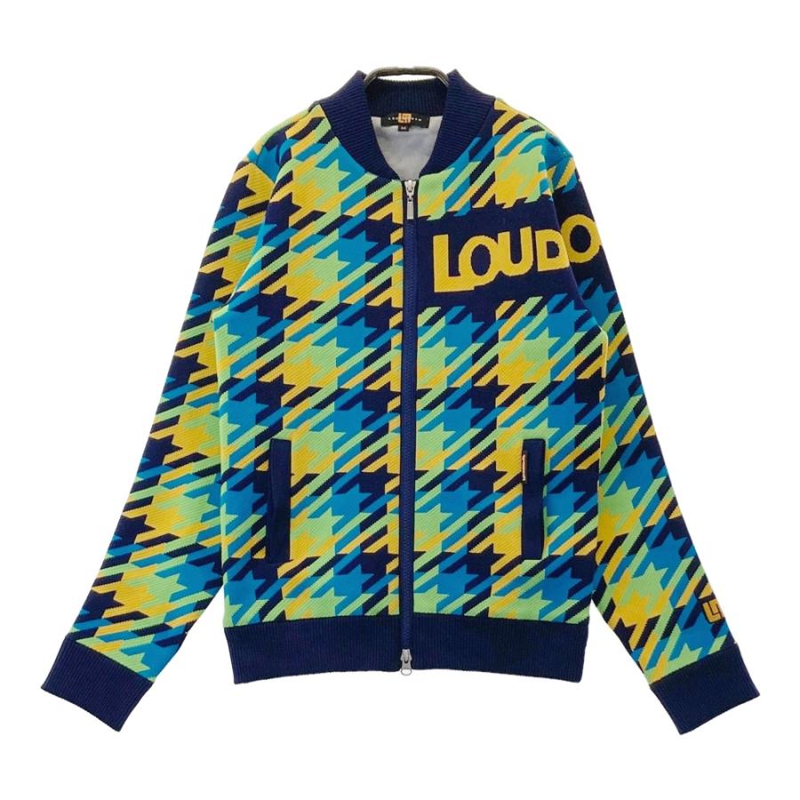 【新品】ラウドマウス　レディース　ゴルフウエア　千鳥　蓄熱　ジャケット LOUDMOUTH ラウドマウス レディース ゴルフウェア 長袖 ニット
