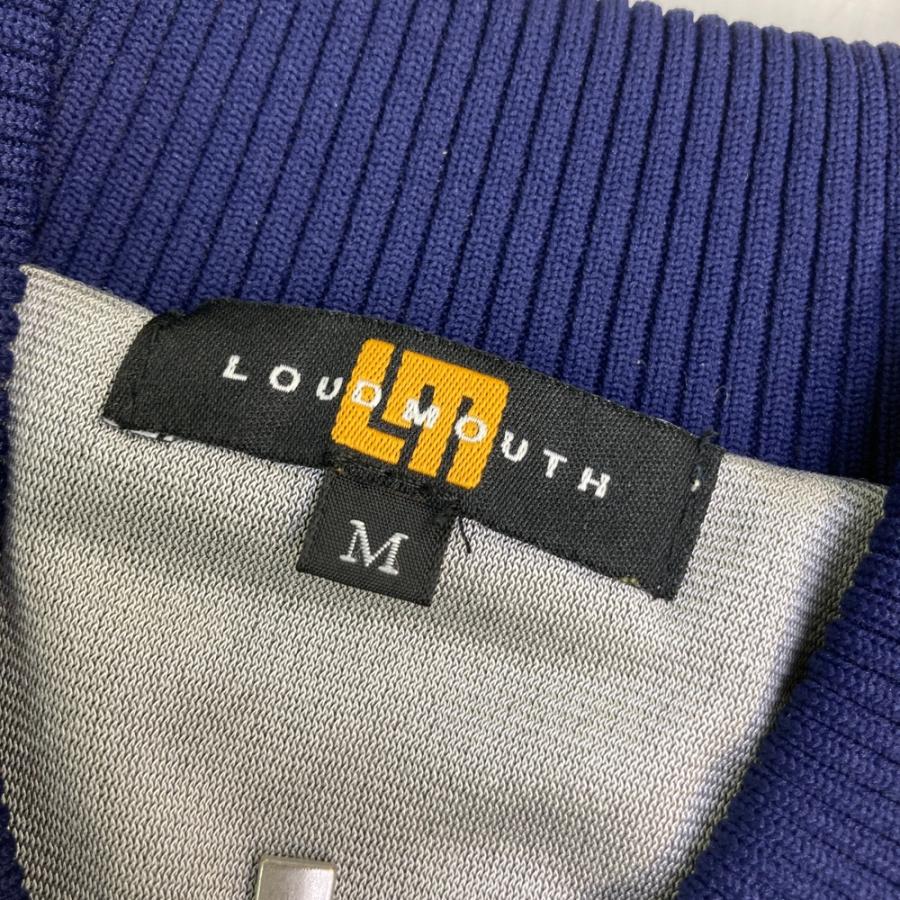 LOUD MOUTH ラウドマウス 蓄熱ジャケット ネイビー系 M ゴルフウェア
