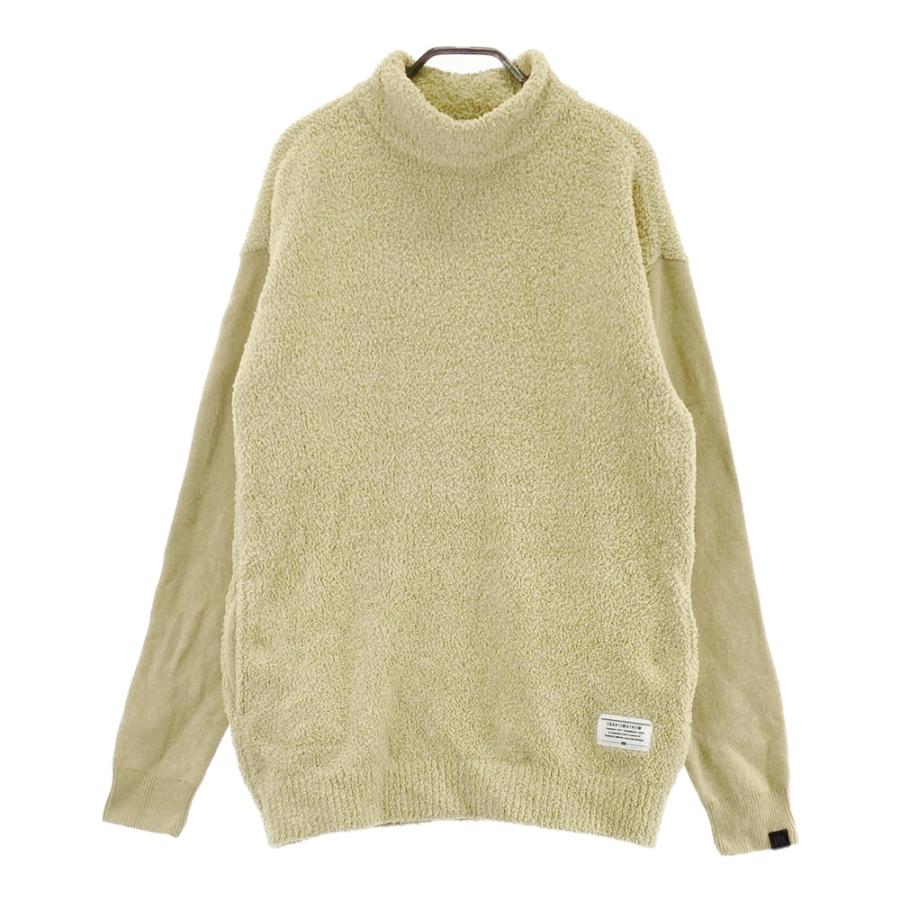 TRAVIS MATHEW トラビスマシュー ボア切替 ニットセーター ベージュ系