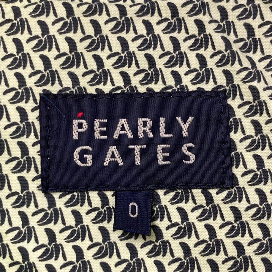 PEARLY GATES パーリーゲイツ ストレッチパンツ 総柄 ネイビー系 0