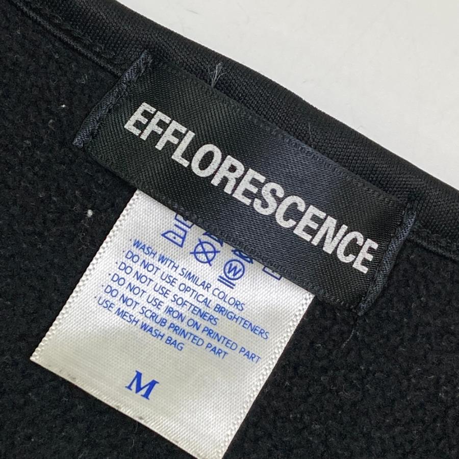 EFFLORESCENCE エフロレッセンス フリース プルオーバー ブラック系 M